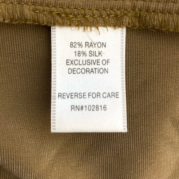 GARNET HILL Silk Blend Embroidered Velvet Bohemian Top - Picture 7 of 8